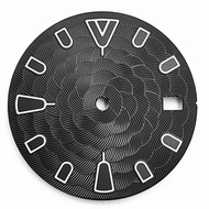 28.5mm Watch Dial For NH34 NH35 NH35A With Date Window Watch Faces Fit 3.0 oclock 3.8 oclock 4.2 ocl