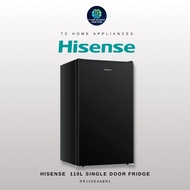 HISENSE 110L SINGLE DOOR FRIDGE (RR120D4ABN1)