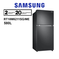 Samsung 580L Fridge RT18M6211SG Top Mount Freezer Inverter Refrigerator RT18M6211SG/ME Peti Sejuk