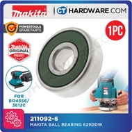 MAKITA 211092-6 BALL BEARING 629DDW FOR 3612C BO4556