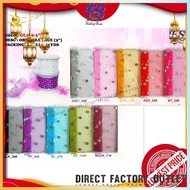 RIBEN ORGANZA/ LACE/ RIBEN HANTARAN/ DOORGIFT/ BOUQUET FLOWER/ OL166-3