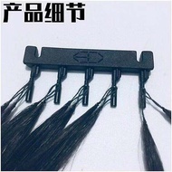 6D Feather Extension Hair Extensions Thickened Real Human Hair Strands Invisible Yunnan Feather Exte