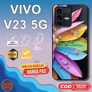 Latest Vivo V23 5G Case [FLOWER] Vivo V23 5G Casing Hardcase Softcase Premium Glossy