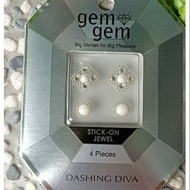 Dashing DIVA Diamond Jewelry GEM01 4 Pcs