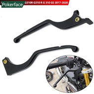 POKERFACE Motorcycle Clutch Brake Levers Adjustable Shorty Handlebars Front Control Lever Left Right