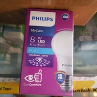 PUTIH Philips 8w e27 White led bulb Or cooldaylight 220v tokolaris1629