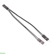 dusur 10cm Duponts Connectors Cable 2 54mm 2Pin Female to Two Male for DIY Electronics and Module