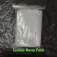 Plastic Clip size 20 x 12 @100 sheets PE Clip Bag 12 x 20 / 20 x 12 Zipper lock bag