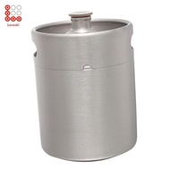 Lovoski Stainless Steel Mini Keg Growler Wine   Growlers , Water, , Wine, Coffee, Drinks