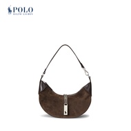 Polo Ralph Lauren Women Polo ID Suede Mini Shoulder Bag