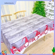 150cm*180cm Christmas Table Cloth Rectangle 6 Seater 8 Seater Rectangle Table Cover Cotton Dust Proo