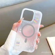 Color Magnetic Suction Suitable for Apple iPhone11 14ProMax 7Plus 8Plus 12ProMax XSMax X XS 13ProMax