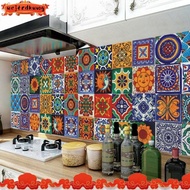 24PCS Self Adhesive Mosaic Brick Tile 3D Sticker Kitchen Bathroom Wall Stickers -20x20cm uejfrdkuwg