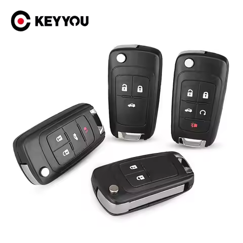 KEYYOU 40X 2/3/4/5 Buttons Remote Key Shell Case Cover For OPEL VAUXHALL For Astra J Corsa E Insigni