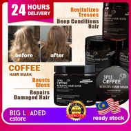 3Ple Coffee Keratin Hair Mask 250ml / Hair Treatment / for MOISTURIZING DRY / DAMAGE HAIR / keratin hair treatment