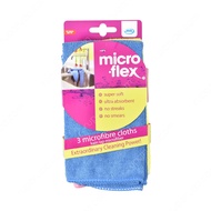 Jml Microflex Microfiber Wipe Set Of 3 Pcs