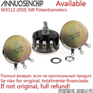 WX112 (050) 5W Single Circle Wire Wound Potentiometer 100R 220R 1K 2K2 4K7 10K 22K 33K 47K 100 220 2