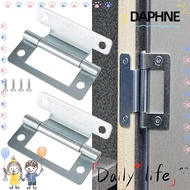 DAPHNE 5pcs/set Door Hinge, Interior No Slotted Flat Open, Useful Folded Soft Close Connector Close Hinges Furniture Hardware