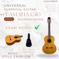 Authentic Yamaha C40 Gitar Klasik Full Size / Yamaha C40 Full-Size Classical Guitar