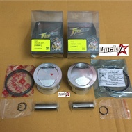 EGO / EGO'S / NOUVO / NOUVO'S FURIOUS ONCE 59MM 61MM BLOCK PISTON RING KIT SET RACING EGOS NOUVOS NO
