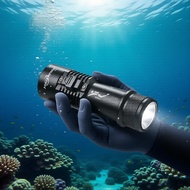 HaixnFire DV57 XHP70 5000 Lumen Waterproof Flashlight for Scuba Diving & Camping  HaixnFire DV57 XHP