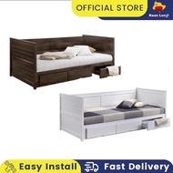 KLSB Day Bed Frame / Single Bed Frame / Solid Wood/ Katil Kayu Single