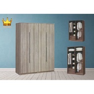 [Furniture Empire] 4 Door Wardrobe without Top ★ Storage★Cabinet ★Cupboard★Home Organizer★Furniture★