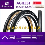 Panaracer AGILEST 35-349 16x1.35 Tyre (For Trifold and Brompton)