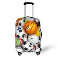 [HOT 2023] ฟุตบอลและบาสเก็ตบอลกอล์ฟฟุตบอลรูปแบบกระเป๋าเดินทางกระเป๋าเดินทางยืดหยุ่นเคสกันกระแทกสำหรับ18-32นิ้วกล่องตั้งซ้อนกันอุปกรณ์คลุมกระเป๋าเดินทางกระเป๋า