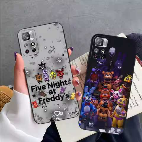 Game F-Five N-Nights at F-FreddyS Phone Case for Xiaomi Poco M7 M6 M5 M4 F7 F6 F5 X7 X6 X5 C71 C75 C