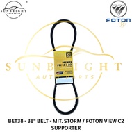 BET38 - 38" BELT - MIT. STORM / FOTON VIEW C2 SUPPORTER