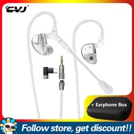 CVJ Assassin Game Earphone Add Faaeal PU Square Storage Box Dual Channel 3D Vibrating Gaming Headset