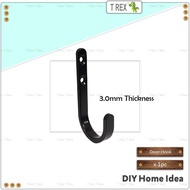 T Rex DIY Heko J Hook / Wall Mount J Holder / Wall J Hook Hanger/ Pengantung / Penyangkut J Cangkuk