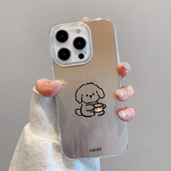 Coffee Dog Case For Vivo Y17 Y12 Y12S Y30 Y7S Y50 S10 S10E V23E V23 V25 V27 V29 X60 X70 X80 X90 X100