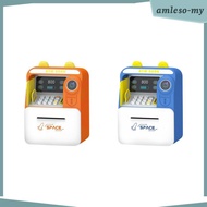 [AmlesoMY] ATM Savings Bank, Digital Piggy Bank, ATM Money Coin Machine for Kids Birthday Gift
