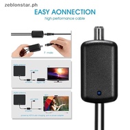 【ZT】 HDTV Antenna Amplifier 4K Low Noise High Gain TV Signal Amplifier UHD Televisions Accessories 【PH】