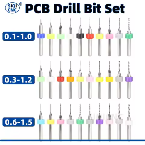 Micro Drill Bits Mini CNC Drilling Bit Set Print Circuit Board Drill Bit For PCB For Board