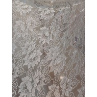 chanti lace orkids off white 70inches