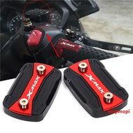 Suitable for Yamaha XMAX300 17-23 Modified Aluminum Alloy Brake Upper Pump Oil Pot Cover Oil Cup Cover Accessories
