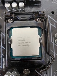 Intel I5-7400 - 1（針腳正常）無風扇