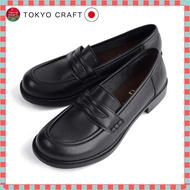 Gentle Shoe Workshop Belle & Sofa Coin Loafer A6407 (Size 26.0 cm, Black)