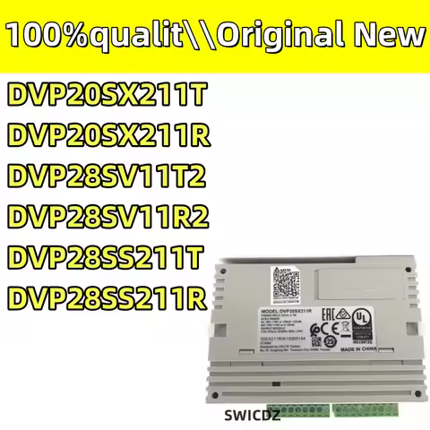 100% New Original DVP20SX211T DVP20SX211R DVP28SV11R2 DVP28SV11T2 DVP28SS211R DVP28SS211T