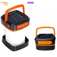 Portable Foldable Led Solar Light 3 Lighting Modes Ip44 Waterproof Rechargeable Camping Tent Light Torch