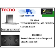 TECNO HOOD AND HOB BUNDLE PACKAGE FOR ( KA 9808 &amp; T 938TRSV )