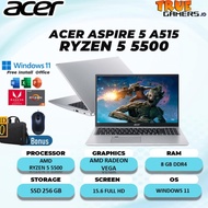 TERLARIS! Laptop Acer Aspire 5 A515 Ryzen 5 5500 8GB 256GB Win11