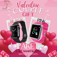SMARTWATCH COUPLE HADIAH JAM TANGAN HP BLACKPINK KADO VALENTINE SPESIAL GIFT ANDROID IOS WITH SIM CA