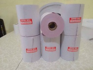 Kertas kasir NCR 2PLY 75x65mm(Rangkap 2) 10 Pcs