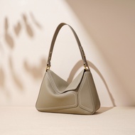 Head Layer Cowhide Versatile Armpit Commuting Shoulder Bag 7432