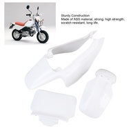 พลาสติก ABS ชุดแฟริ่งสำหรับลิง Z50R Baja 1988 1999 สีขาวด้านหน้า Mudguard ป้ายทะเบียน Mount Body แผง