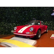 1/18 MakeUp Singer Porsche 911 (964) Targa Red EML212A [MGM]